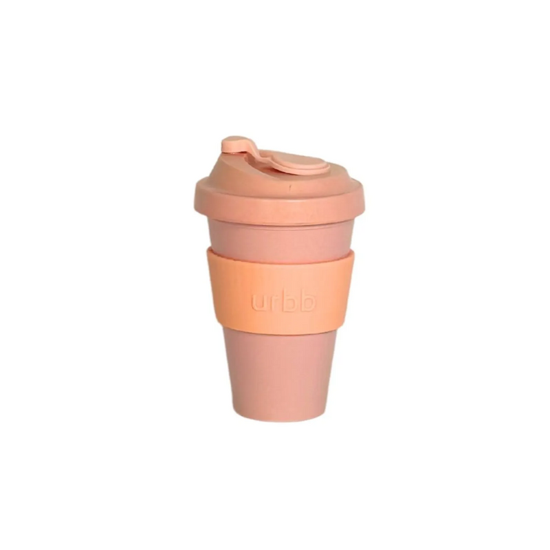 Biodegradable Coffee Cup - Peach + Petal