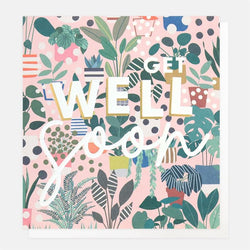 Get Well Soon House Plants Card