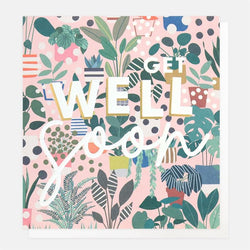 Get Well Soon House Plants Card