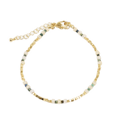 Wild Nature Miniature Bracelet - Shiny Green