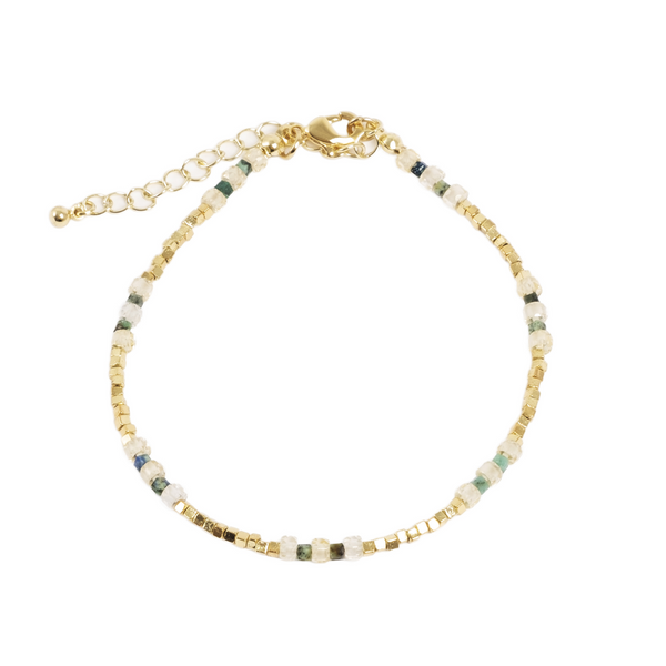 Wild Nature Miniature Bracelet - Shiny Green