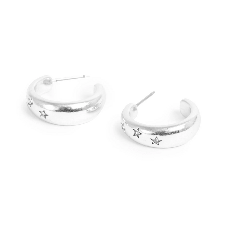 Astro Earrings - Silver
