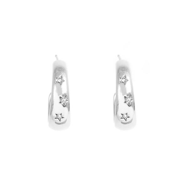 Astro Earrings - Silver