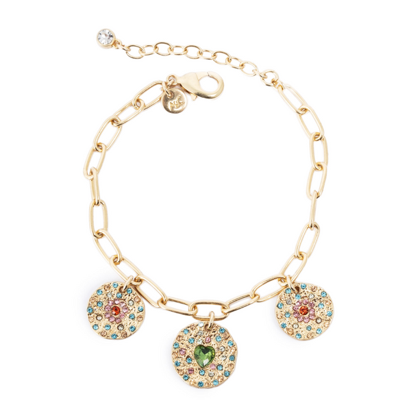 Vibrance Charm Bracelet - Gold