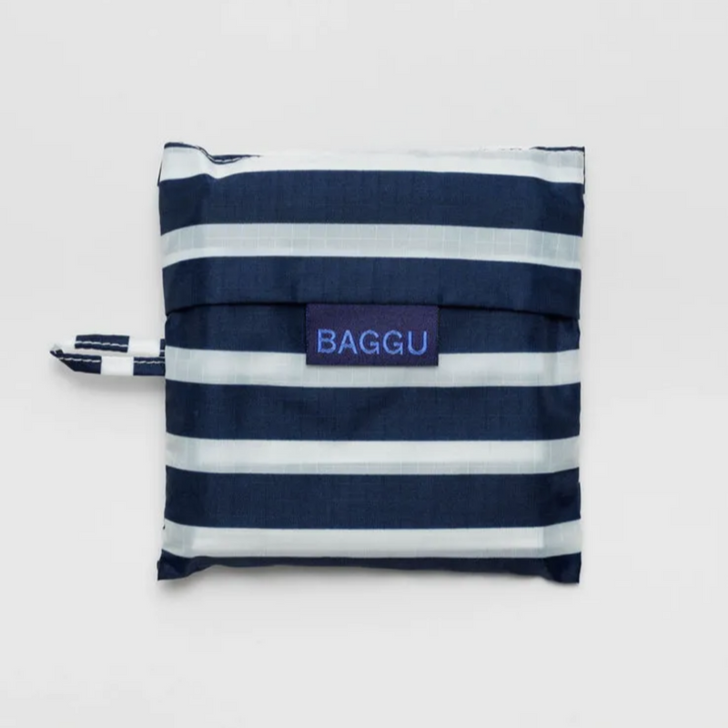 Reusable Bag - Navy Stripe