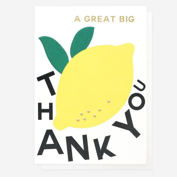A Great Big Thank You Card