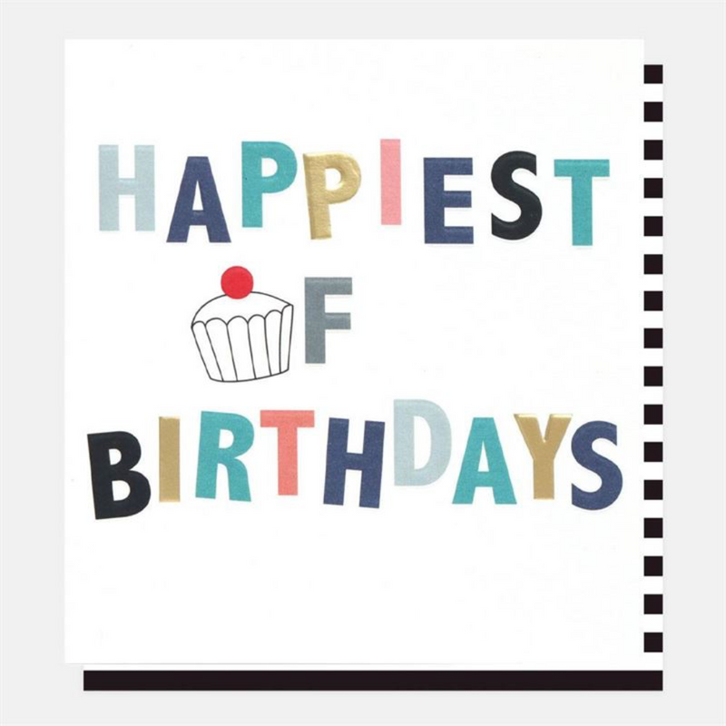 Happiest of Birthdays Card