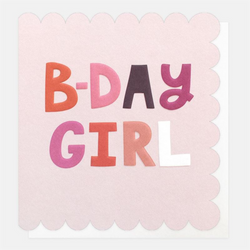 B-Day Girl Card