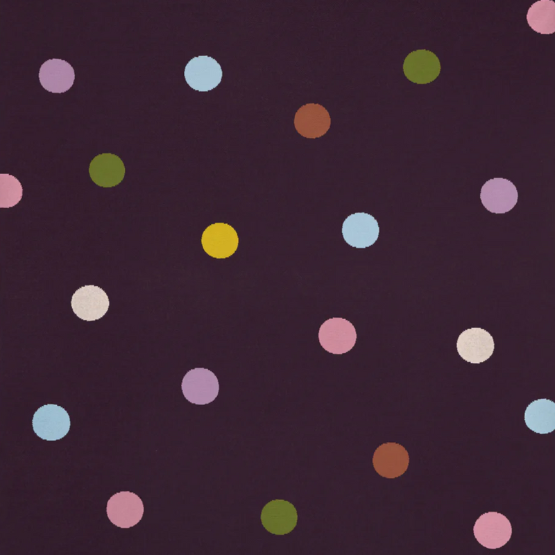 Polka Large Knit Throw