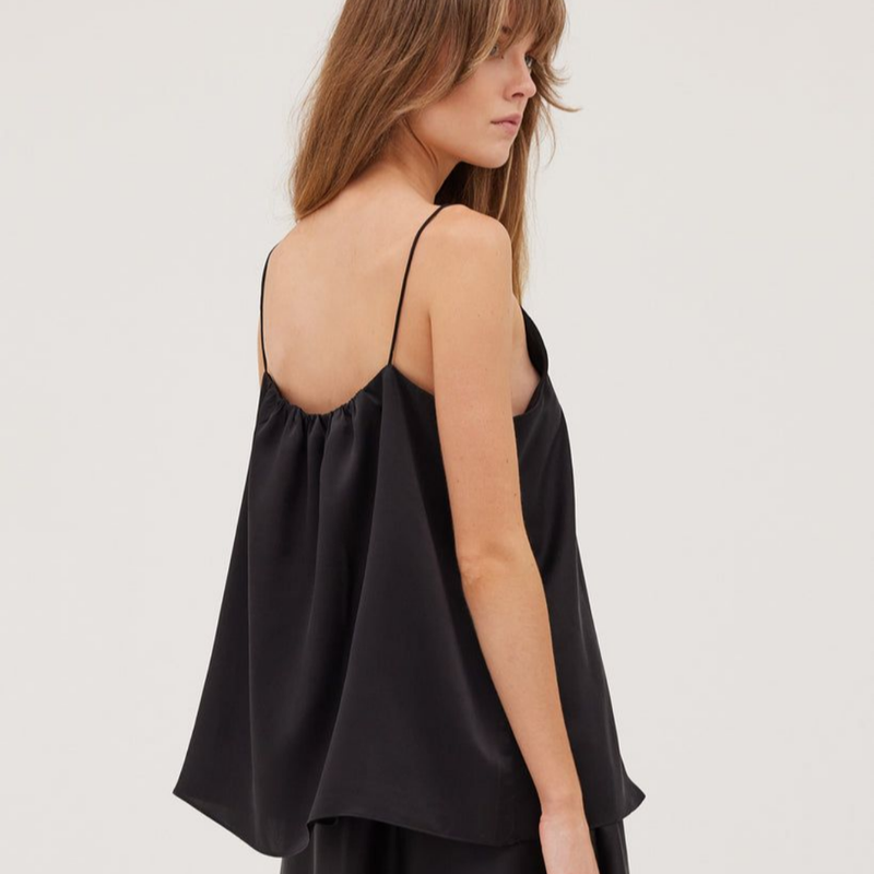 The Silk Camisole - Black
