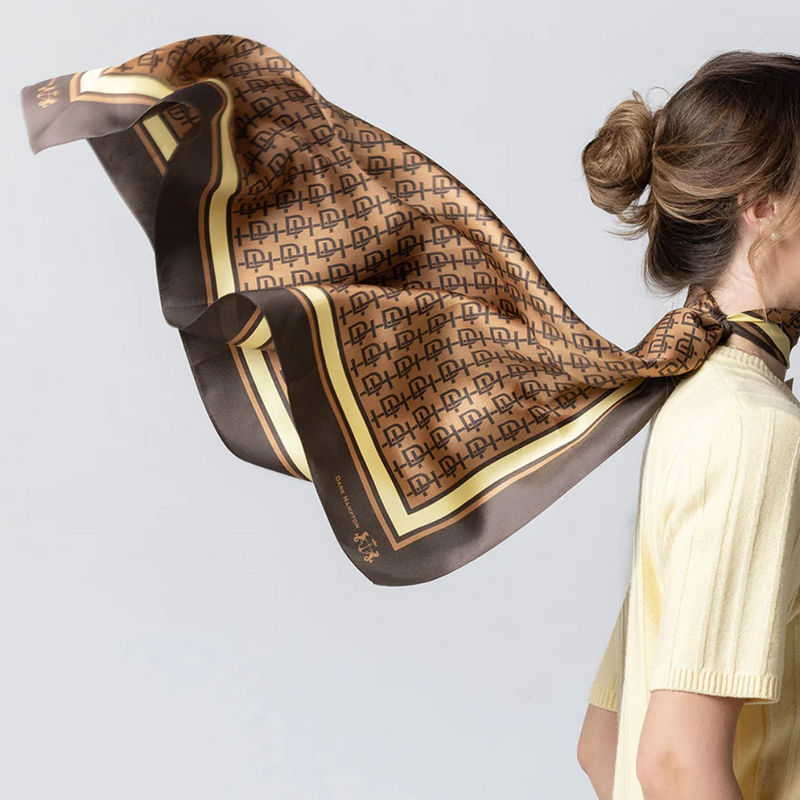 Large Silk Scarf - The Harvey