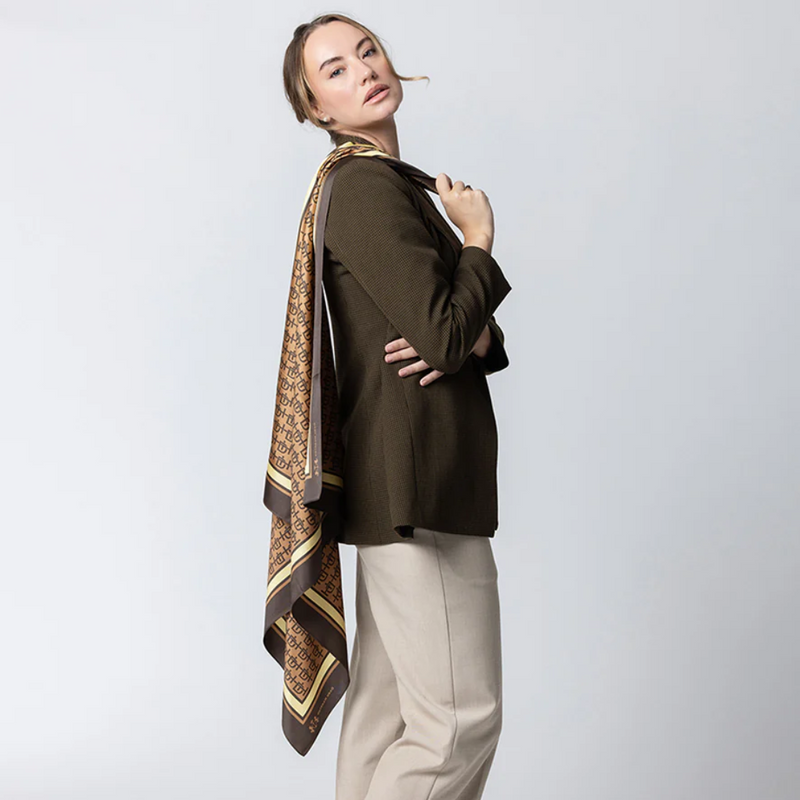Large Silk Scarf - The Harvey