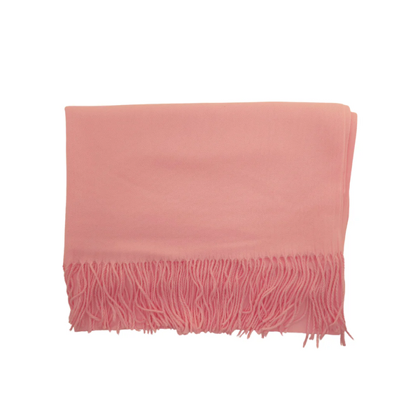 Classic Cashmere Scarf - Pink Candy