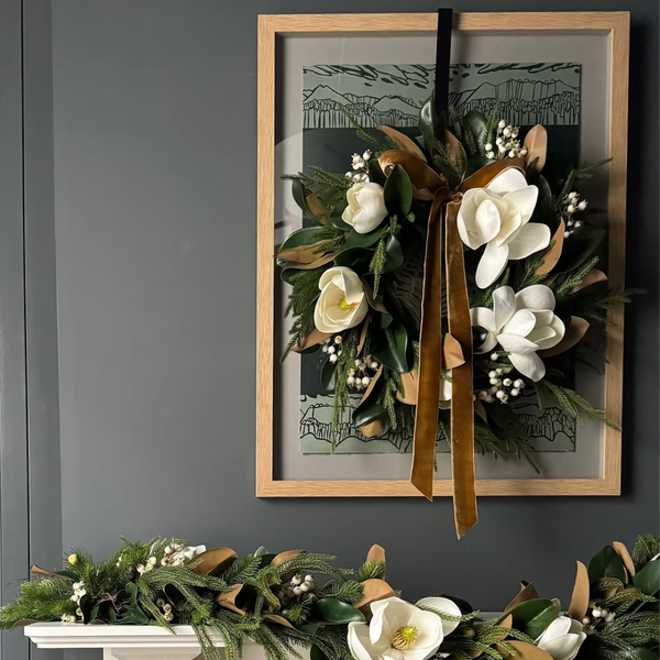 Door Wreath Hanger - Black
