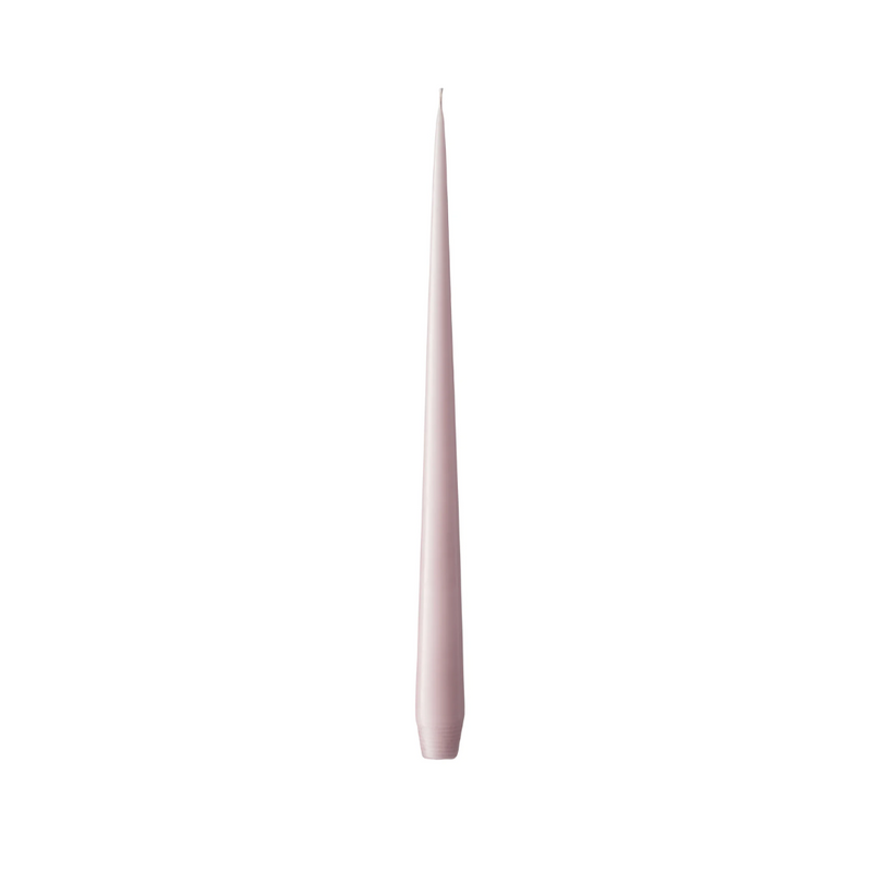 Taper Candle 24cm Set of 2 - Soft Rose