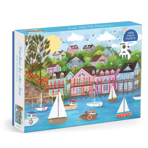 Joy Laforme Harbor By The Sea Jigsaw Puzzle
