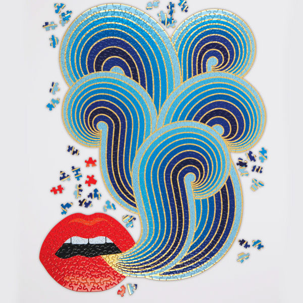 Jonathan Alder Lips Shaped Puzzle