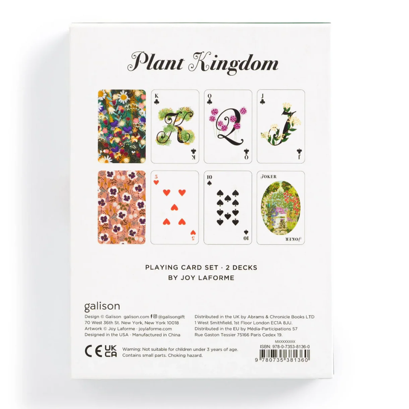 Playing Card Set - Plant Kingdom