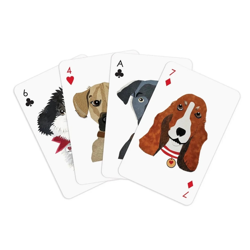 Playing Card Set - Paper Dogs