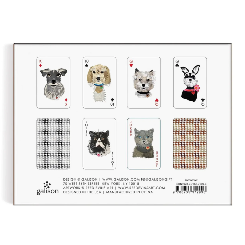 Playing Card Set - Paper Dogs