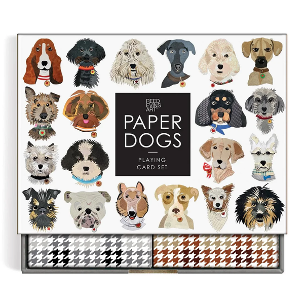 Playing Card Set - Paper Dogs