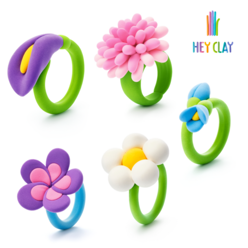 Bijou Flower Rings