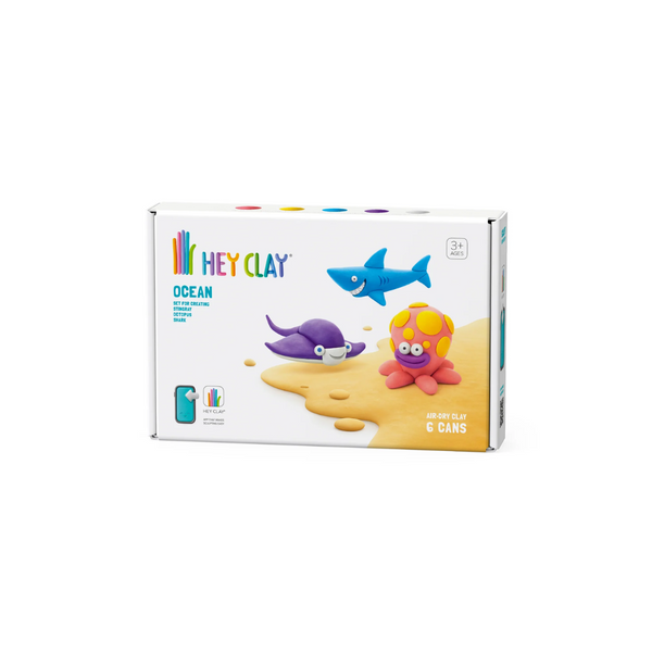 Ocean Clay Set - Shark, Octopus, Sting Ray