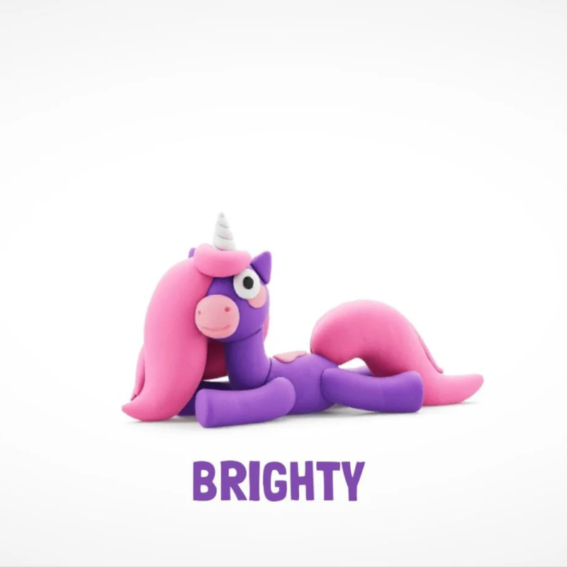 Rainbow Unicorns Clay Set - 15 Cans