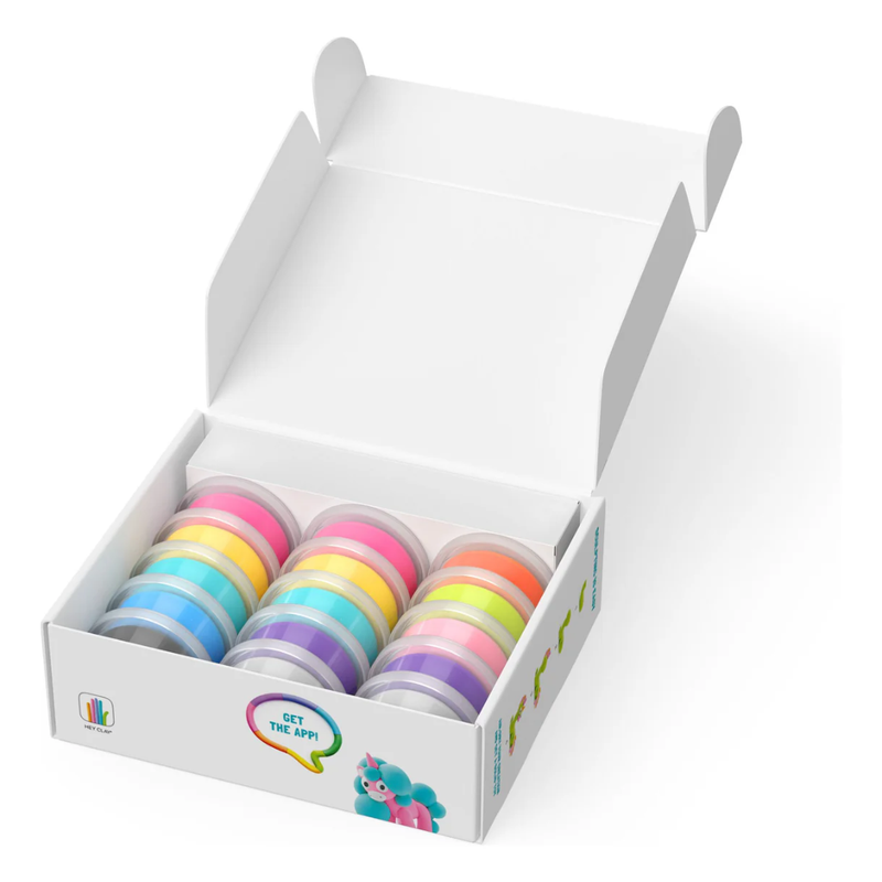 Rainbow Unicorns Clay Set - 15 Cans