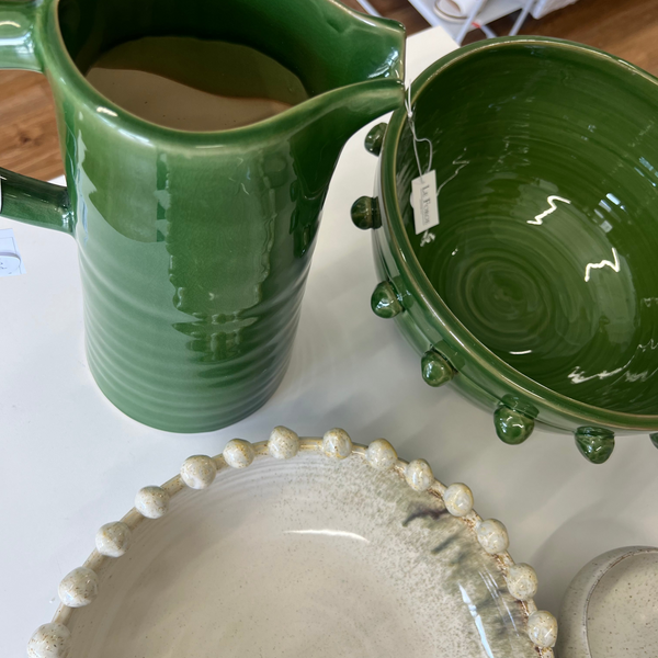 Terracotta Jug - Green