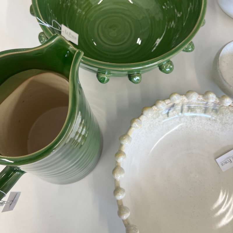 Terracotta Jug - Green