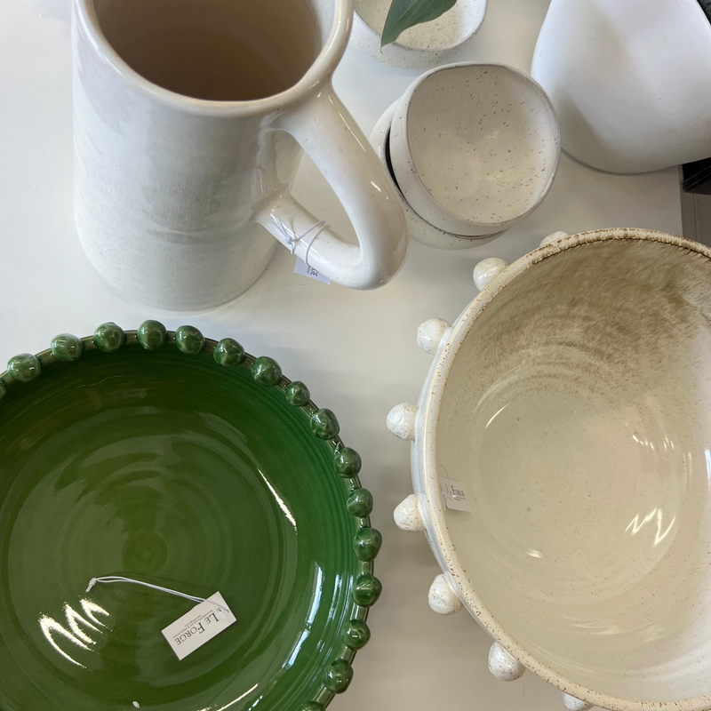 Terracotta Bowl Large - Ivory