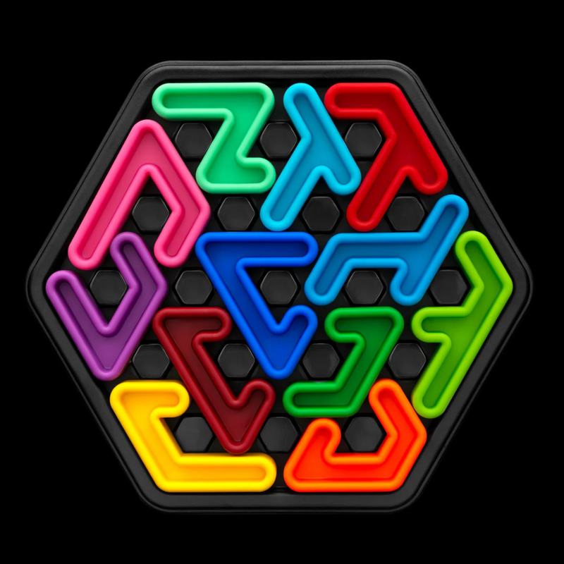 IQ Deluxe Logic Game - Hexagon