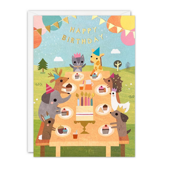 Happy Birthday Tea Party card