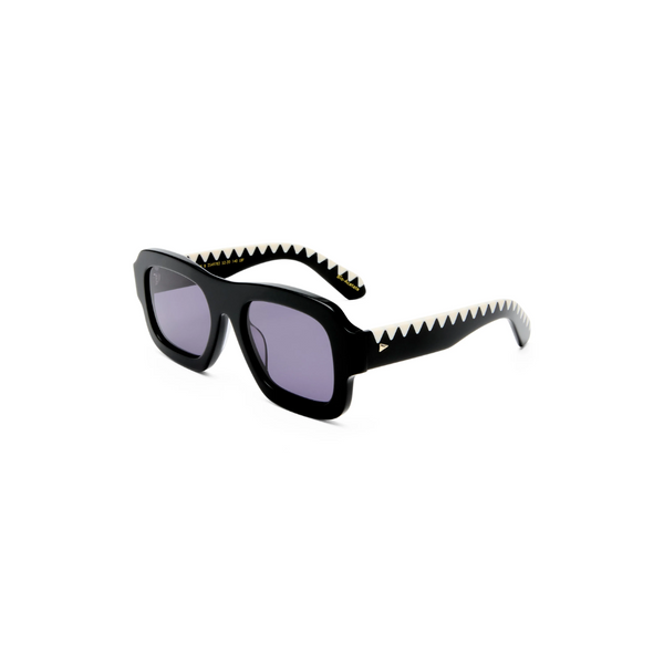 Moonside Zig Zag Sunglasses - Black