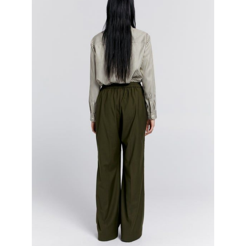 Palazzo Lounge Pants - Olive