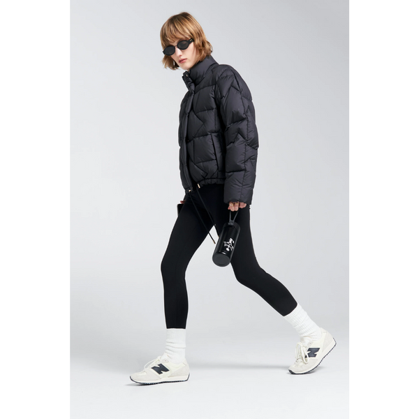 Quest Monogram Down Puffer Jacket - Black