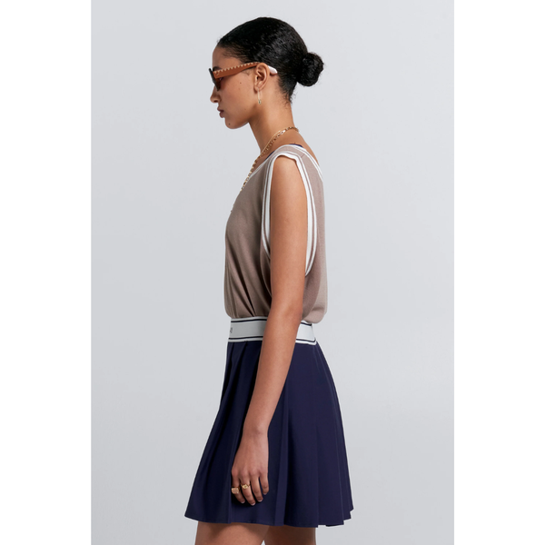 Relax Knit Tank - Taupe