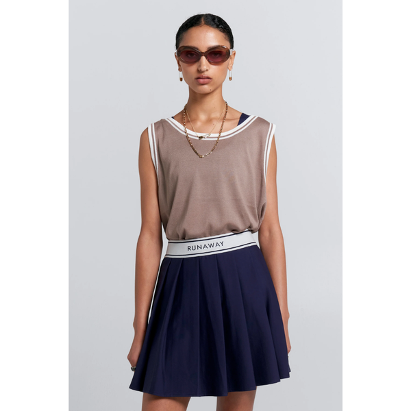 Relax Knit Tank - Taupe