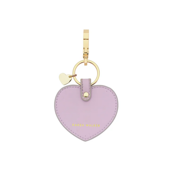 Filigree Heart Keyring - Lavender