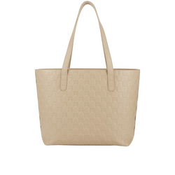 KW Monogram Tote - Macadamia