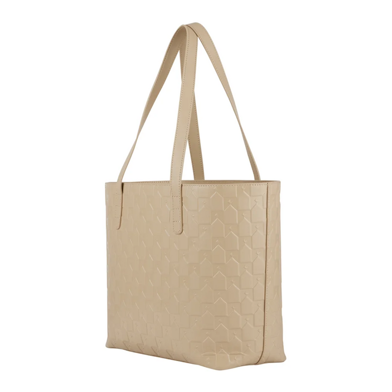 KW Monogram Tote - Macadamia