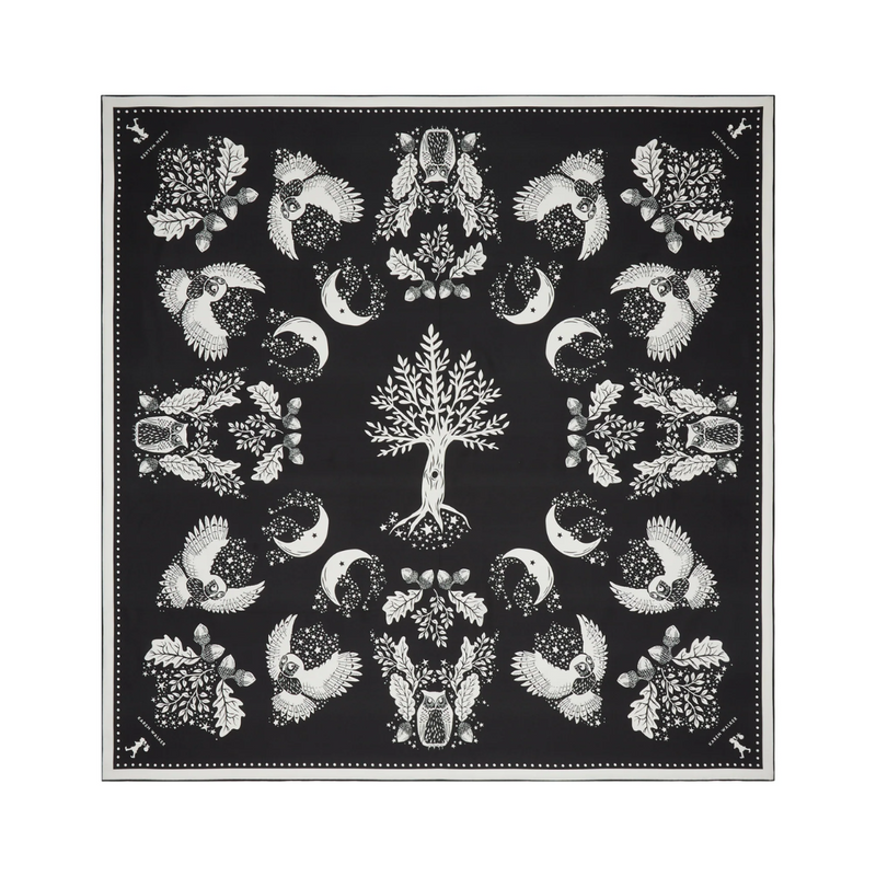 Night Owl Classic Scarf - Black