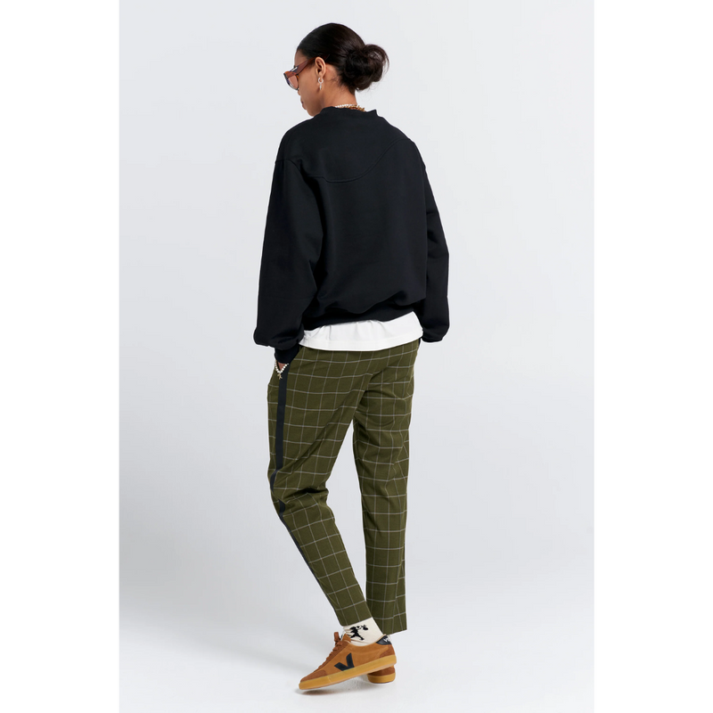 Promenade Trousers - Khaki Green