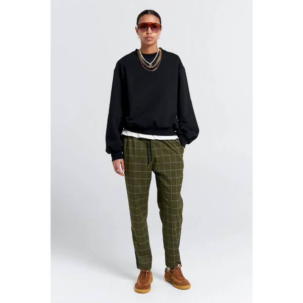 Promenade Trousers - Khaki Green