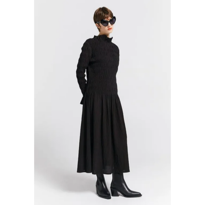 Keiko Organic Dress - Black