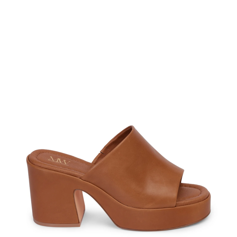 Roman Mule - Tan Calf