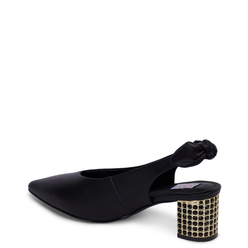 Zinnia Slingback - Black Calf
