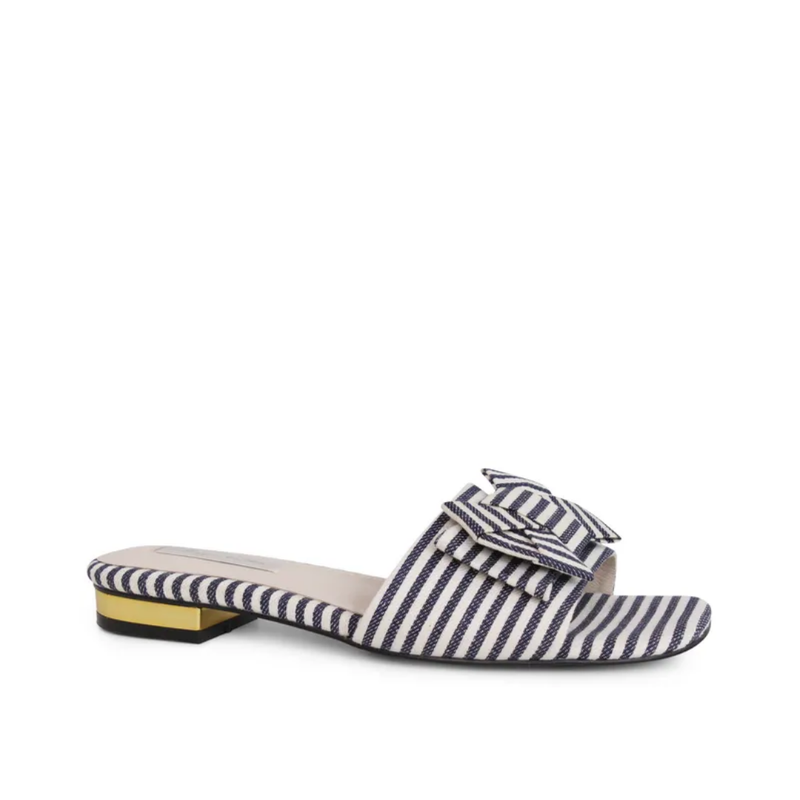 Etta Slide - Ink Stripe