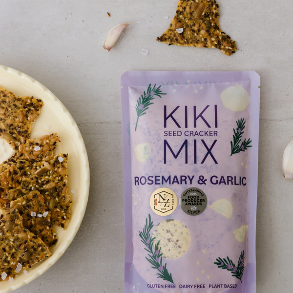 Kiki Cracker Mix - Rosemary + Garlic
